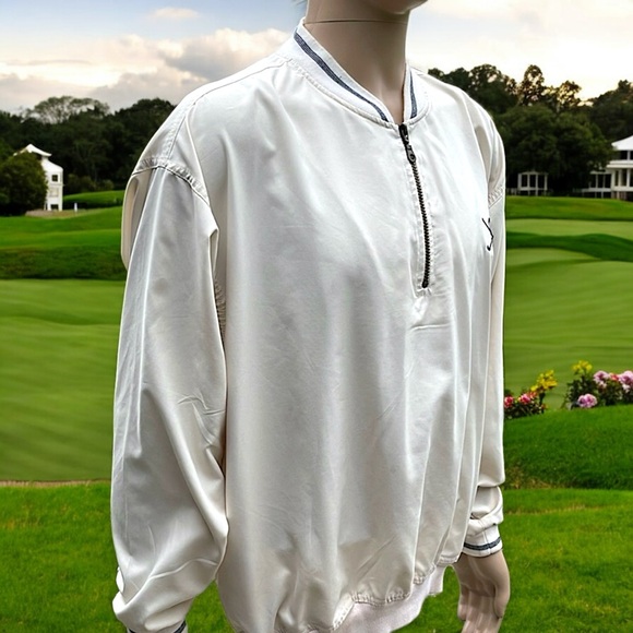 Akwa Men's Golf 1/4 Zip Windshirt Made in USA - Picture 8 of 16